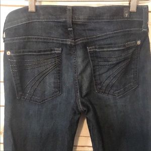 Studded Pocket Dojo Jeans / 7 For All Mankind Dojo Jeans /  27
